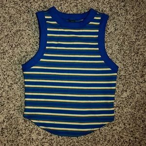 This is a size small adults tank top fromTarget that is a bit cropped.